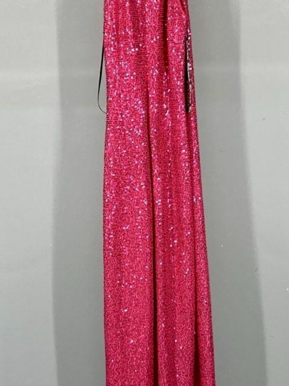 Rachel Rachel Roy Hot Pink Sequin Sleeveless Maxi Party Dress M NWT